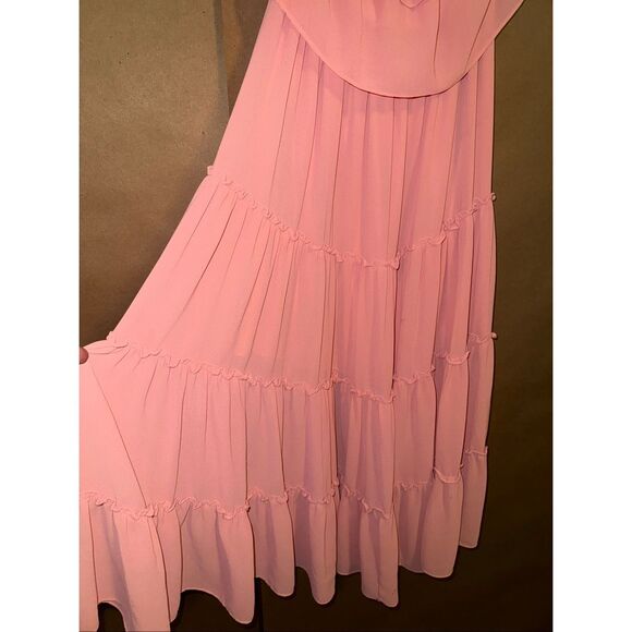 MISA Los Angeles Micaela Tiered Midi Dress - Picture 2 of 12